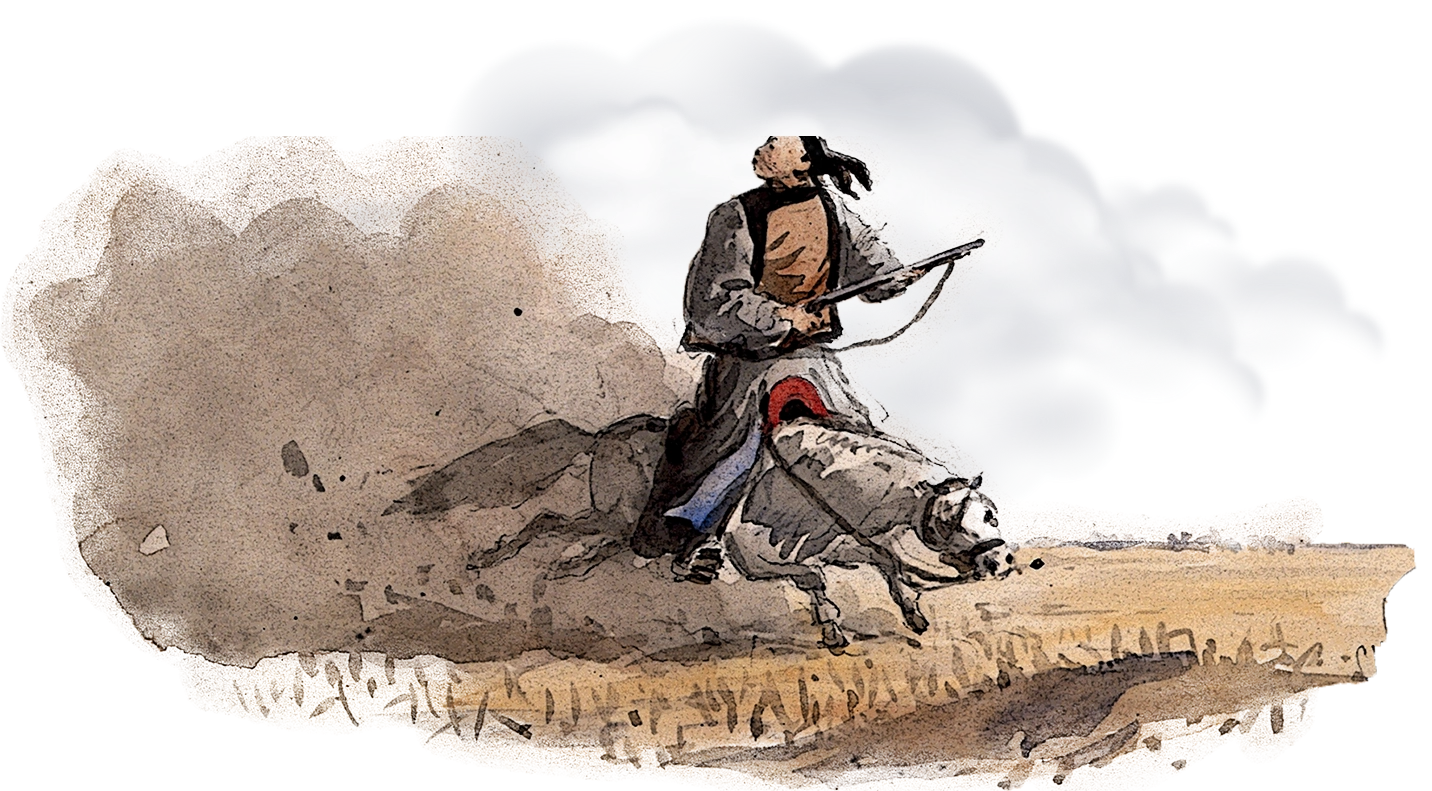 Quang Trung cưỡi ngựa