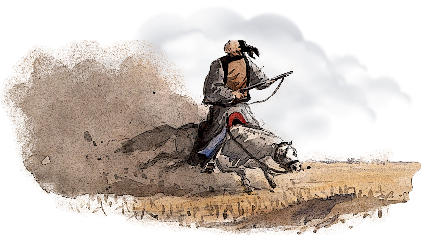 Quang Trung cưỡi ngựa